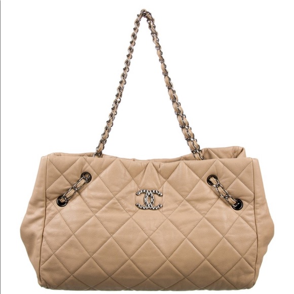 CHANEL Cells leather tote - rare - Picture 1 of 16